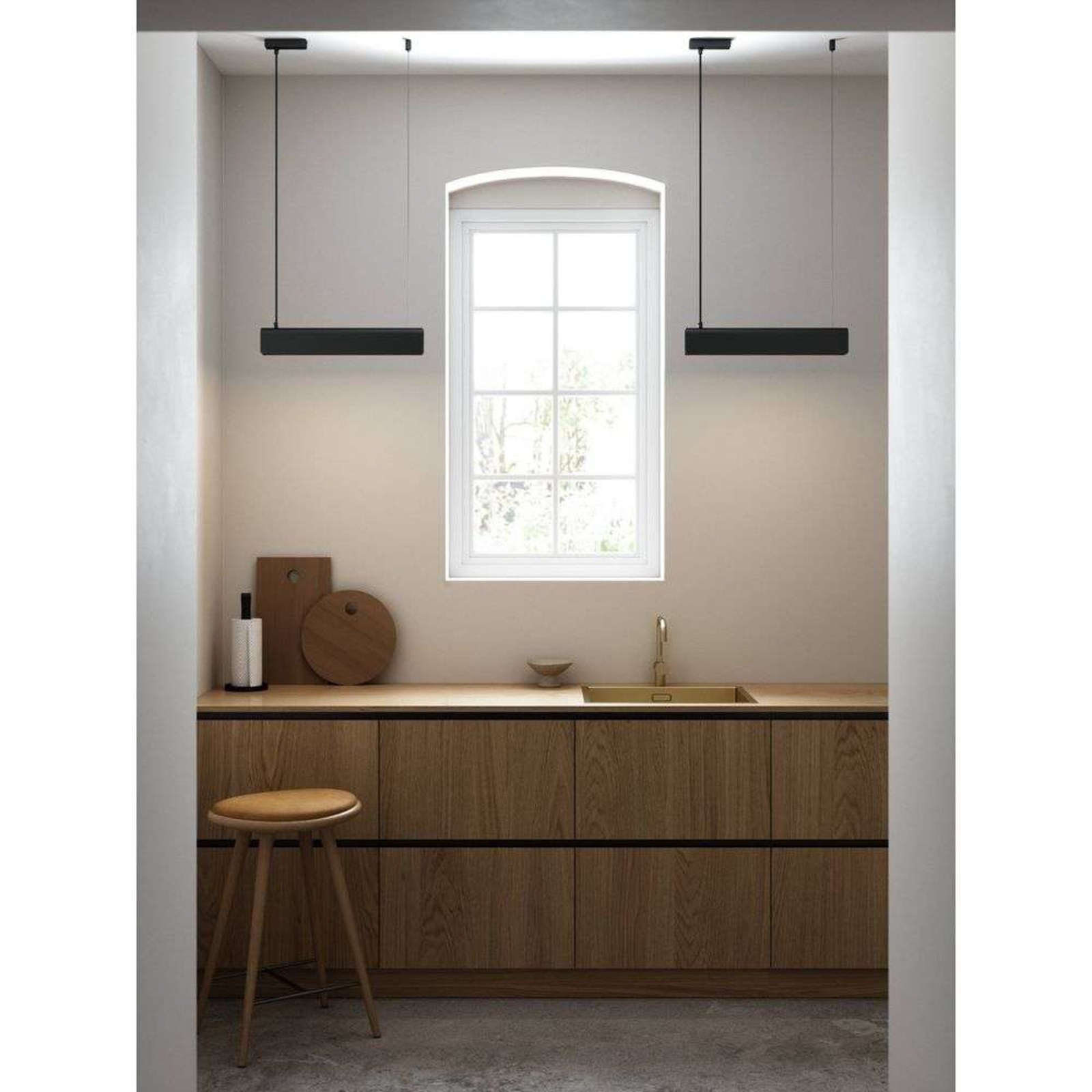 Beau 50 Pendelleuchte Black - DFTP