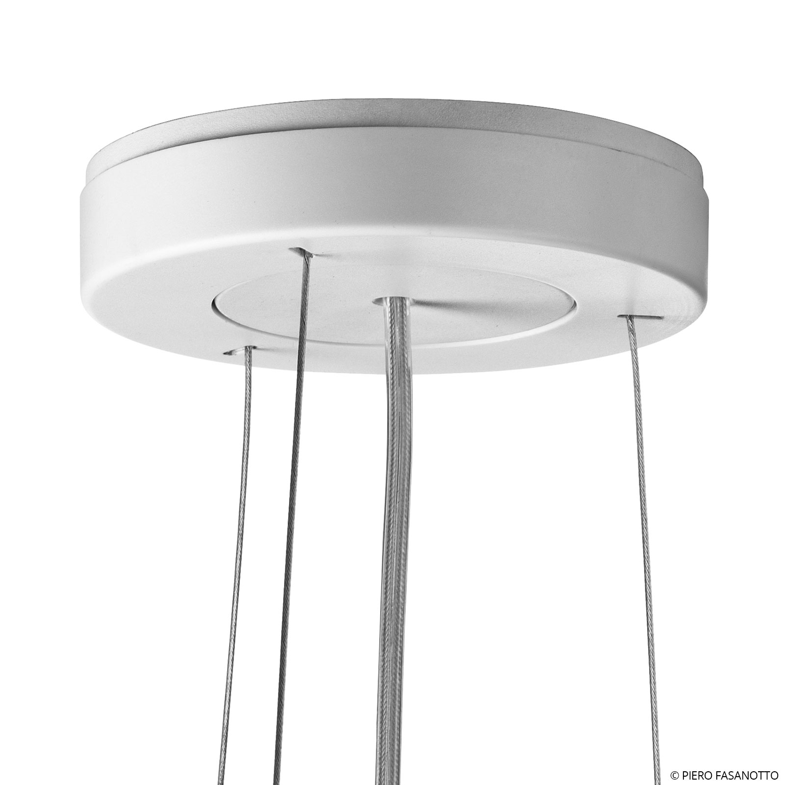 Flos FLOS KTribe S3 hanging light, transparent, for Living / Dining Room, PMMA, polycarbonate, E27, 250 W, energy efficiency: A++, H: 44.5 cm