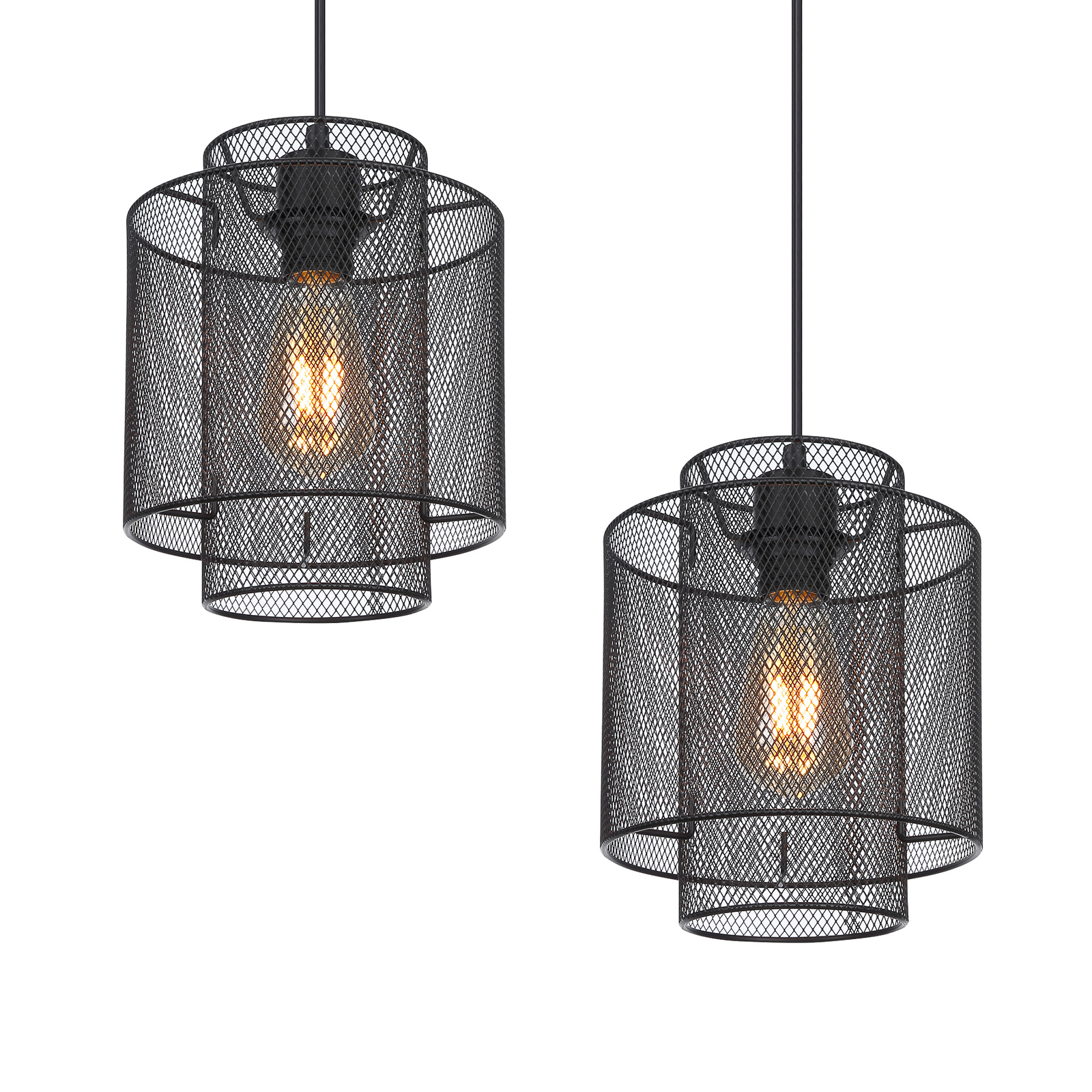 Hanglamp Augustin, 4-lamps