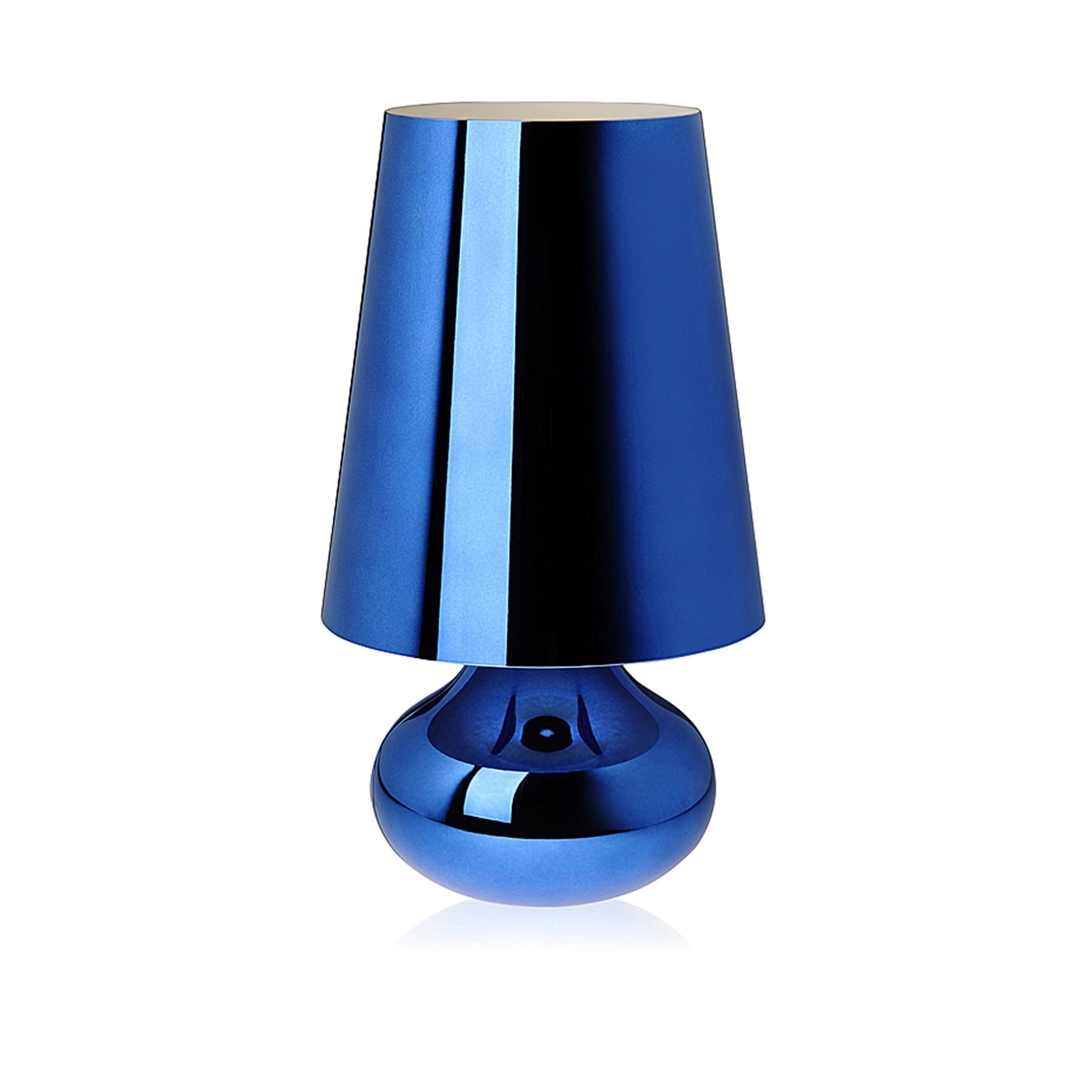 Cindy LED-Tischleuchte, blau metallic - Kartell
