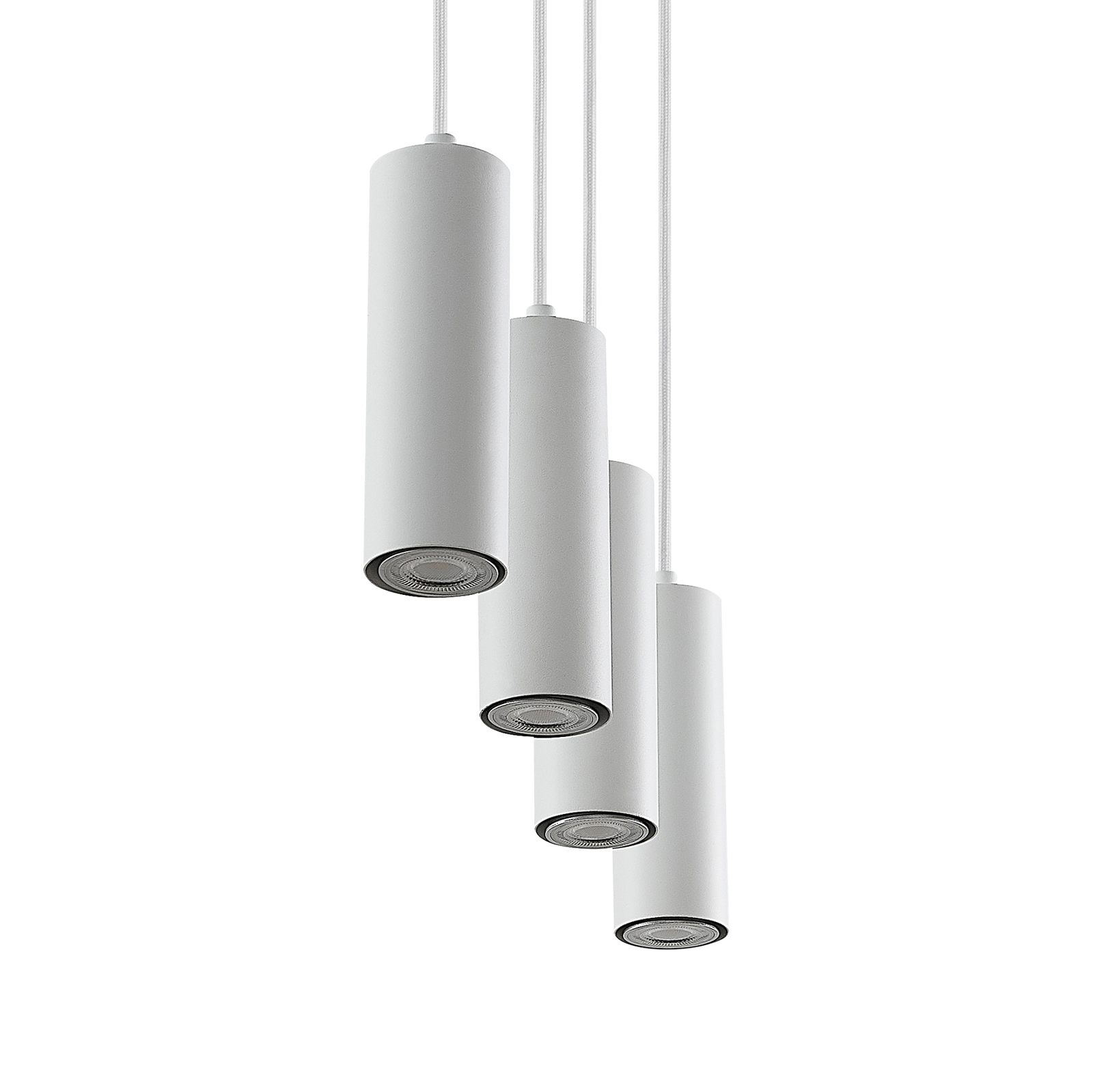 Lindby Maniva pendant light in white