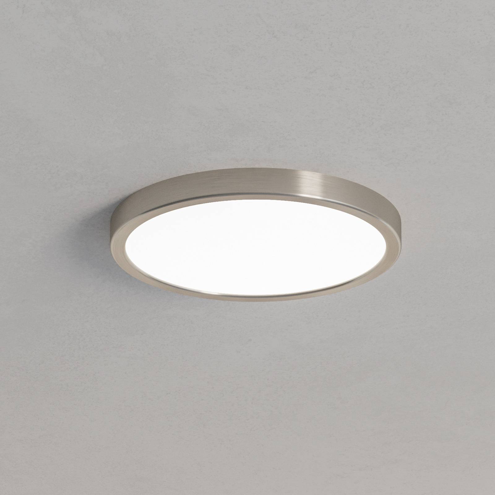 EGLO connect Luminaire en saillie LED intelligent Fueva 6-Z, gris, Ø 27 cm