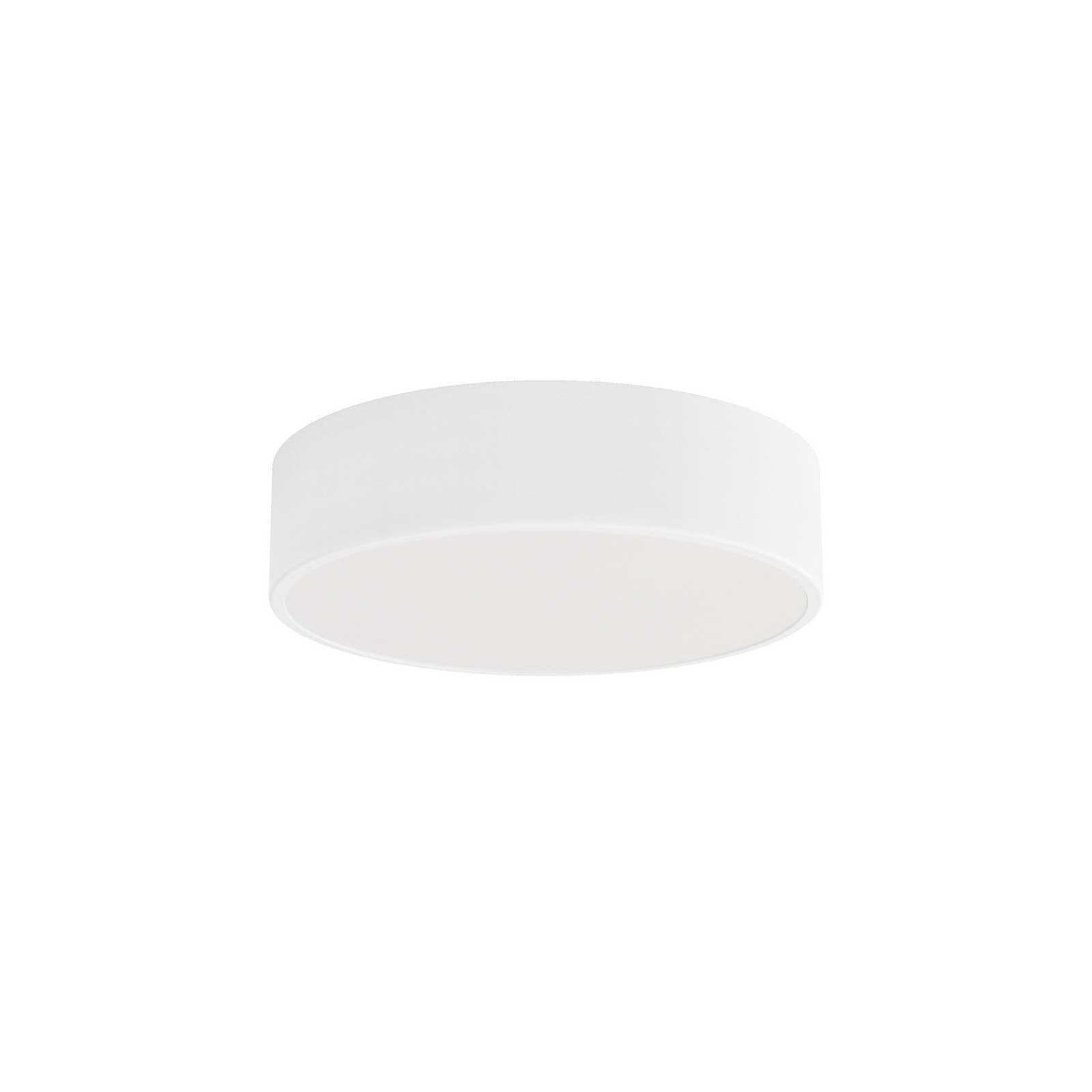 Deckenlampe Cleo 300, weiß, Sensor, IP54, Ø 30 cm, Metall