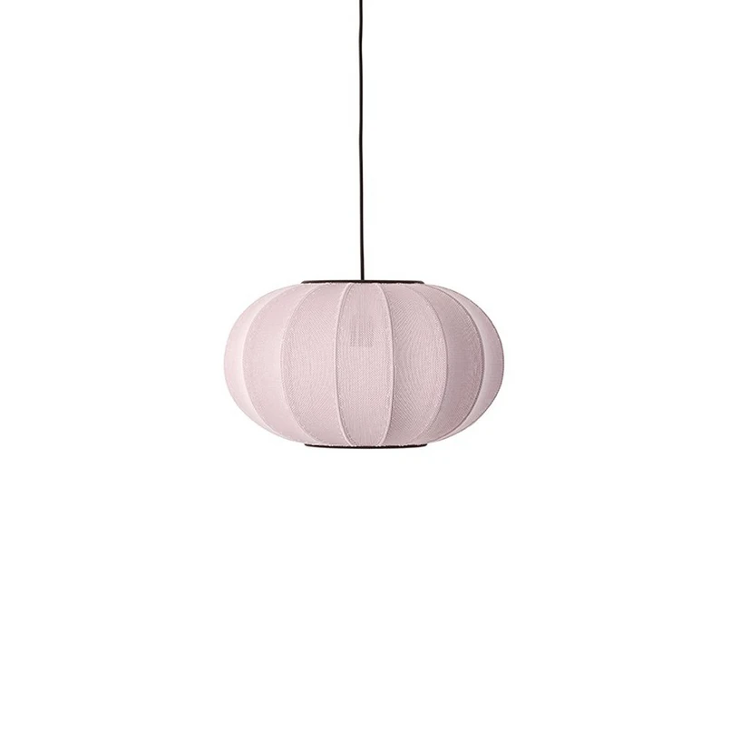 Made By Hand – Knit-Wit 45 Oval Taklampa Light Rosa