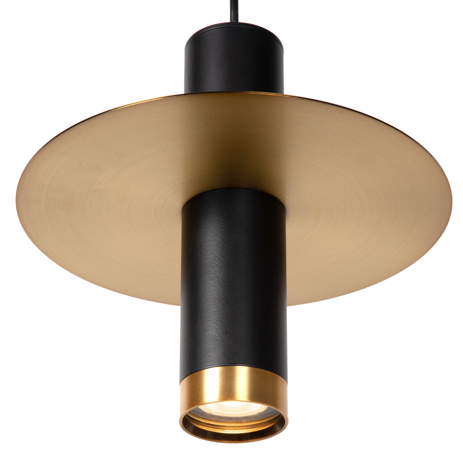 Lámpara colgante Selin, Ø 25 cm, IP44, negro