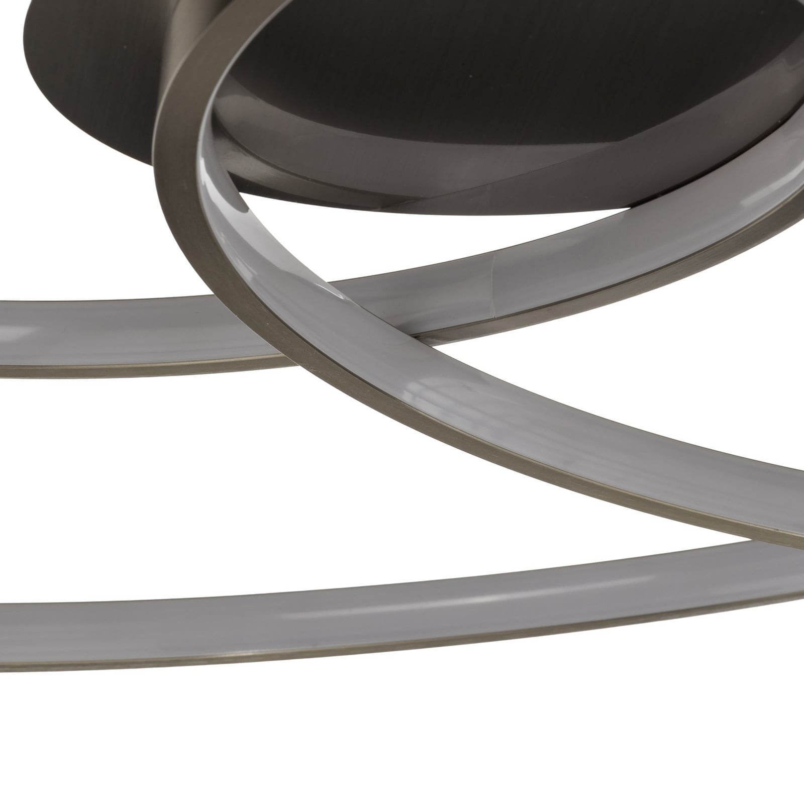 Lindby LED-Deckenlampe Joline, Ø 60 cm, nickelfarben, Metall Lindby LED-Deckenlampe Joline, Ø 60 cm, nickelfarben, Metall