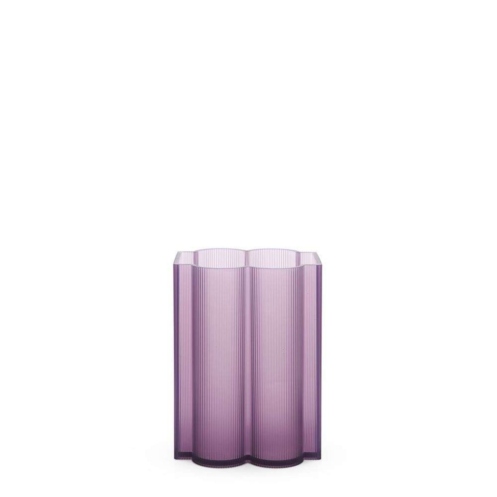 Okra Vase Low Violet - Kartell