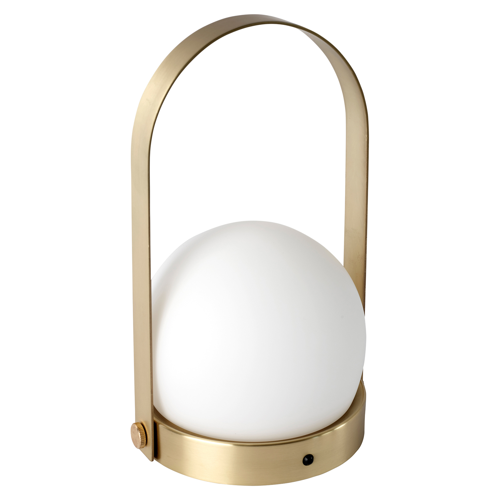 Audo Carrie lampe déco LED rechargeable, laiton