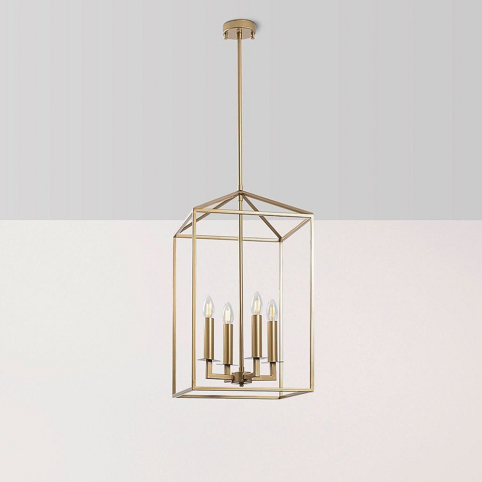 Opviq Candelabru Till 13256 auriu metal 4 becuri - Camera de zi / sufragerie