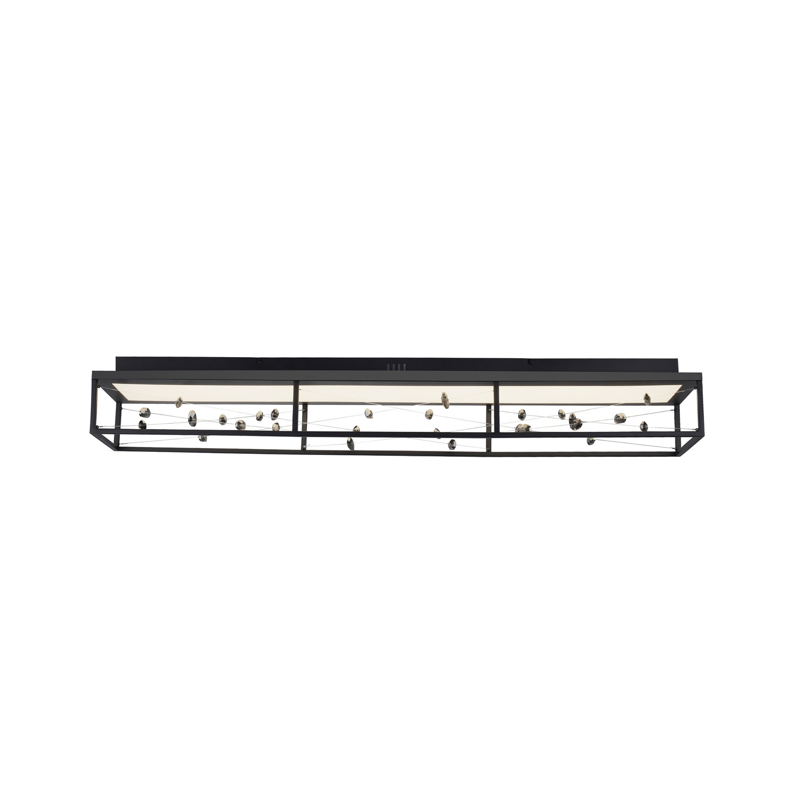 LED lubų šviestuvas „SKINA“, juodos spalvos, 112 cm, CCT, reguliuojamas, su LED lubų šviestuvas „SKINA“, juodos spalvos, 112 cm, CCT, reguliuojamas, su