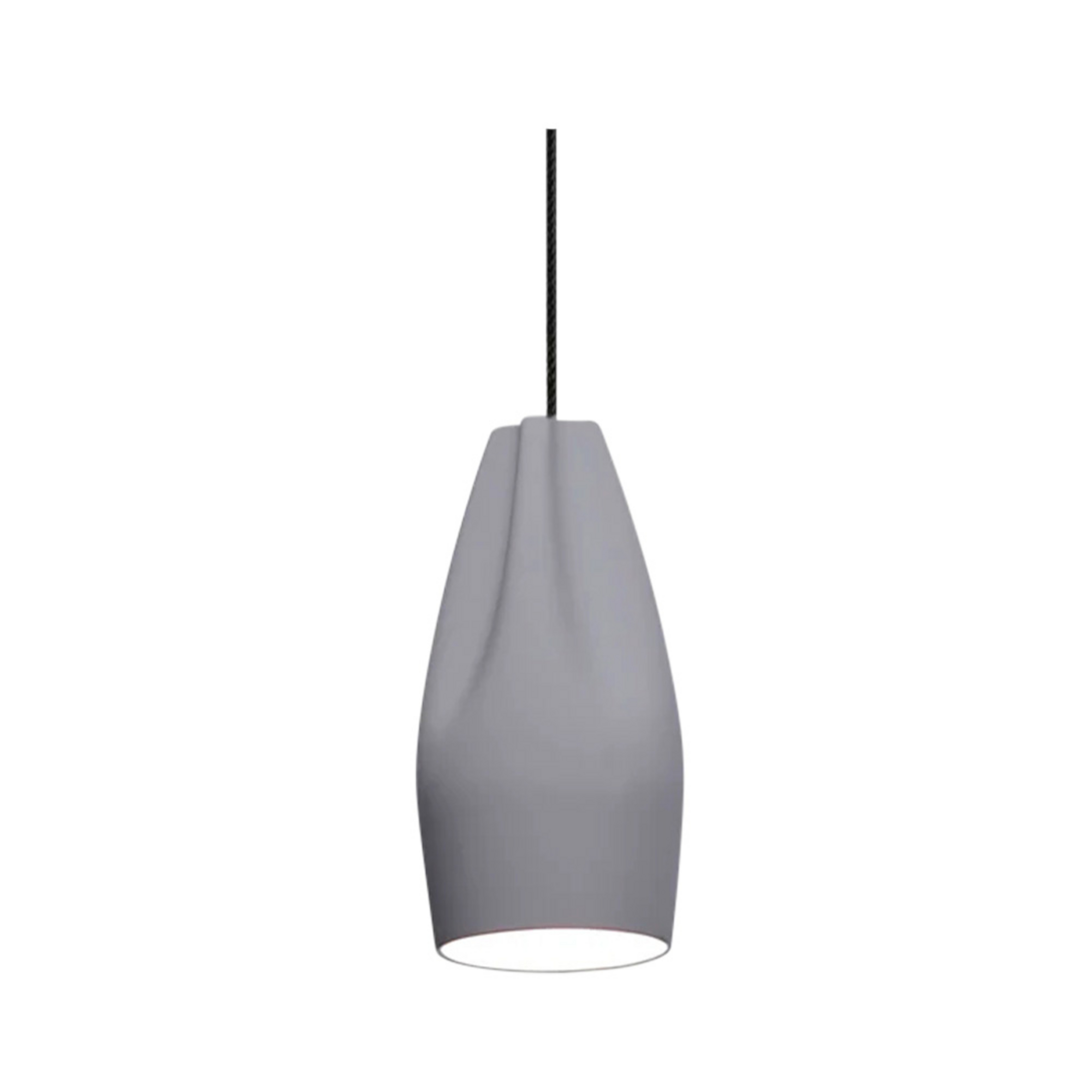 Pleat Box 13 Pendant E27 Grey/White - Marset