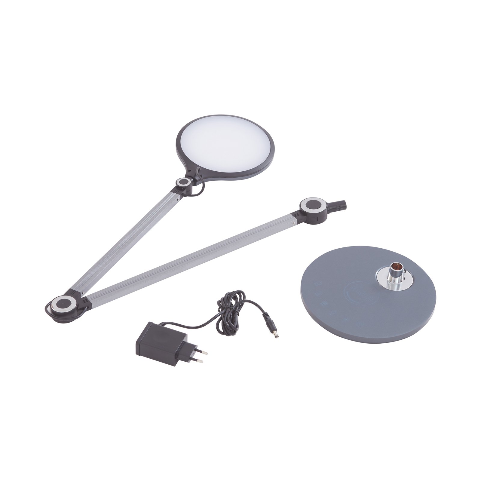 Nyxaris LED Asztali Lámpa CCT Grey - Lindby