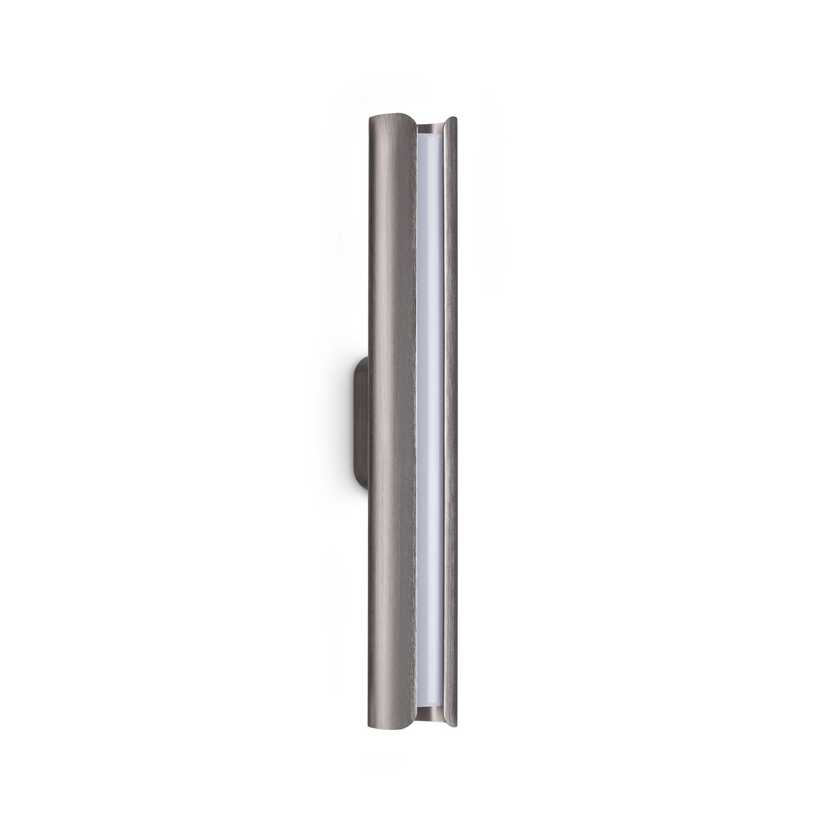 IDEAL LUX LED-vegglampe Dorica i bronse, høyde 30 cm, metall