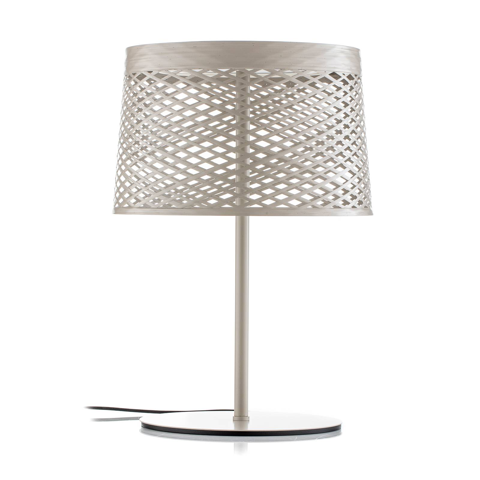 Foscarini Twiggy Grid XL LED -pöytävalaisin, greig - design terassivalo - terassivalaisin greige