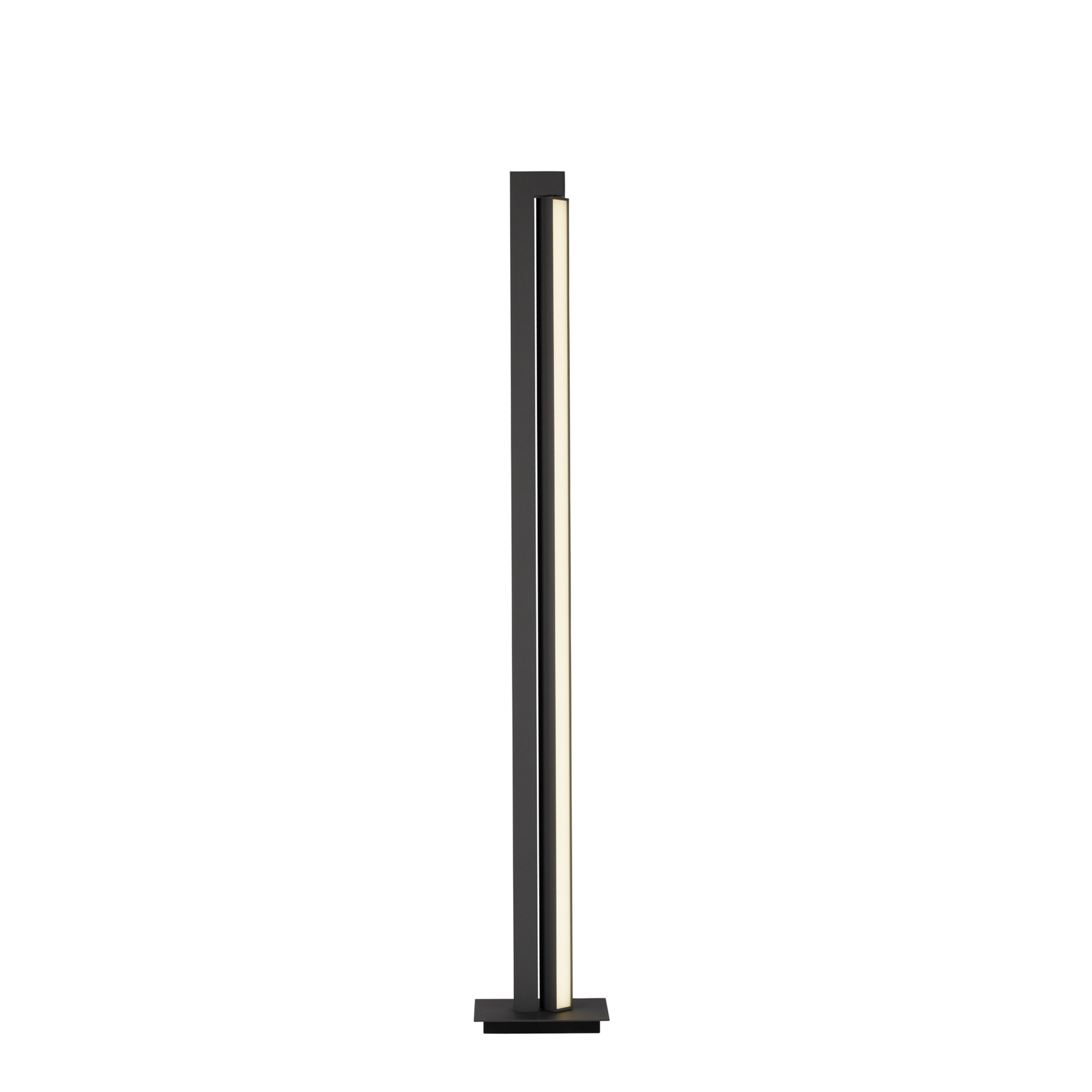 Lines Floor LED-Stehlampe, graphite, 140cm, CCT, dim. - PURE