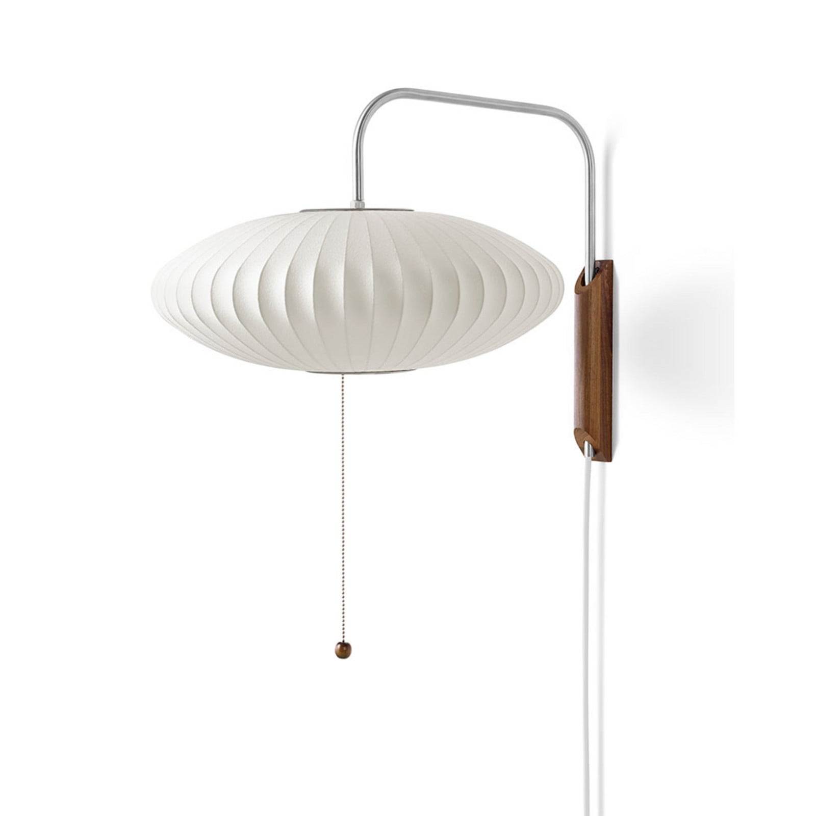 Nelson Saucer Sconce V&auml;gglampa S Off-White HAY - Vardagsrum - Plast
