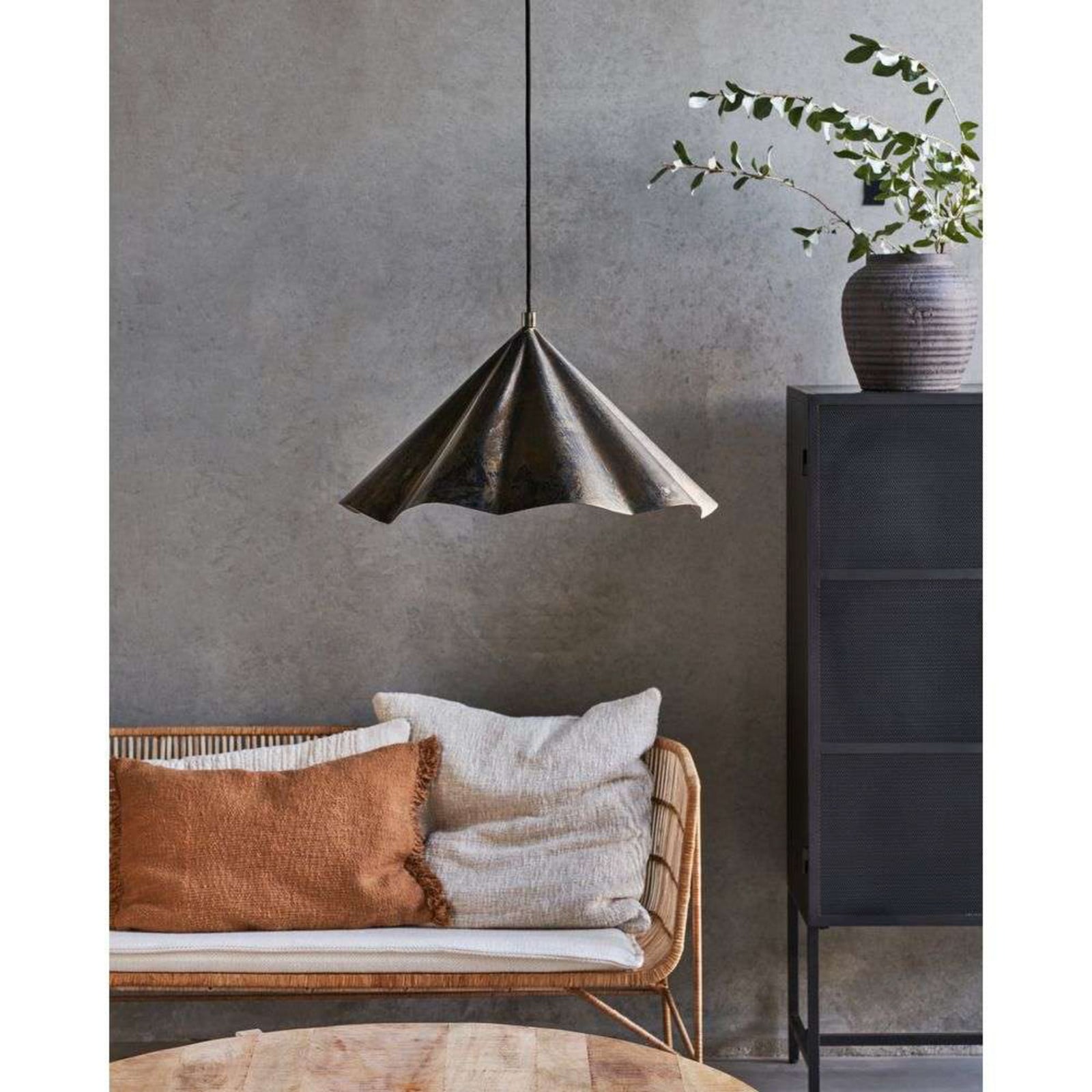 Flola Pendel Ø50 Antique Brown House Doctor - Spisestue - Metal billede