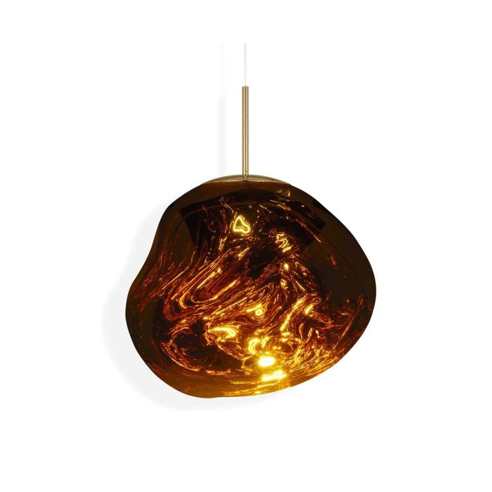 Melt LED Candeeiro Suspenso Gold - Tom Dixon