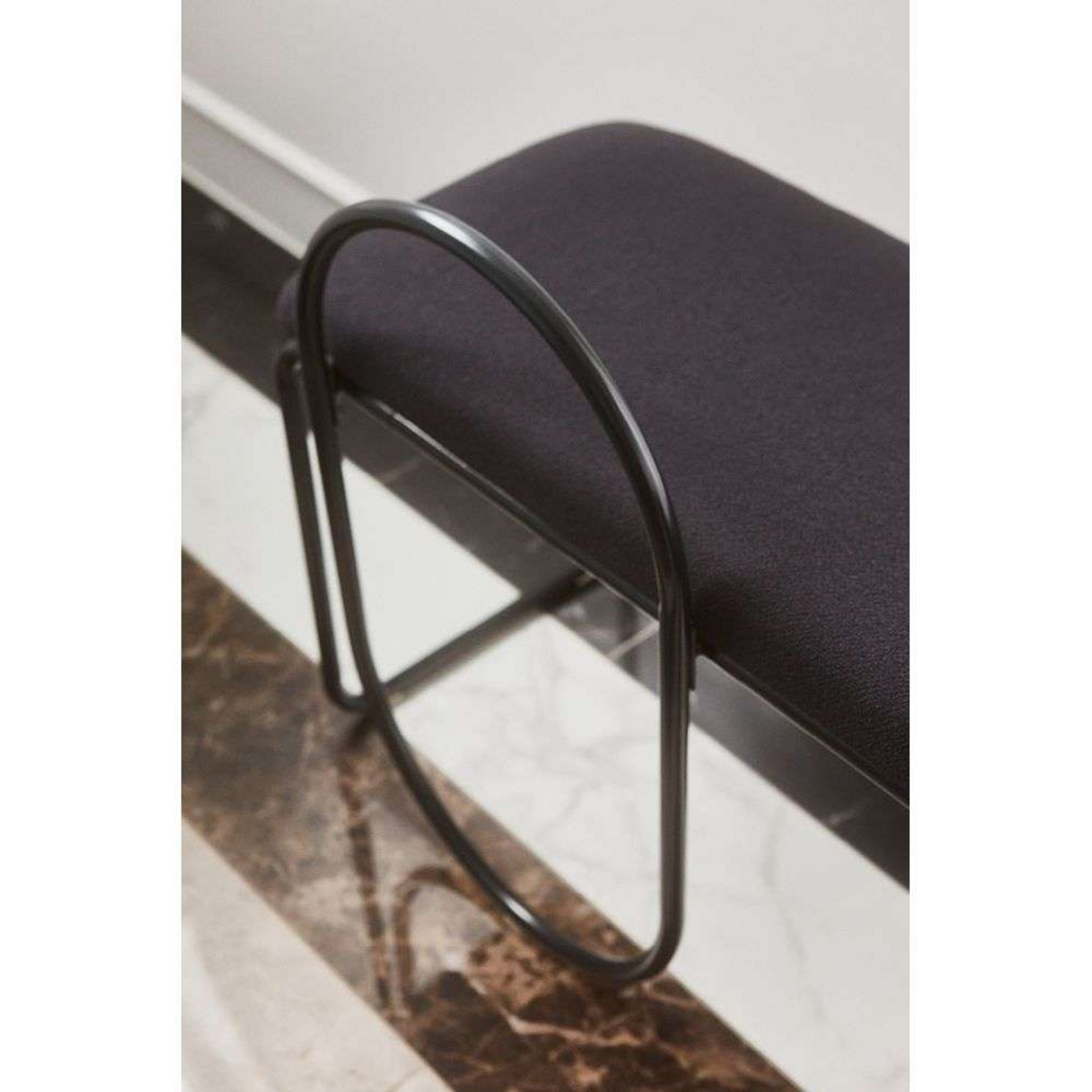 Angui Bench Antracit Bouclé - AYTM