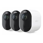 Arlo Ultra 2 système de sécurité, 3 caméras, blanc