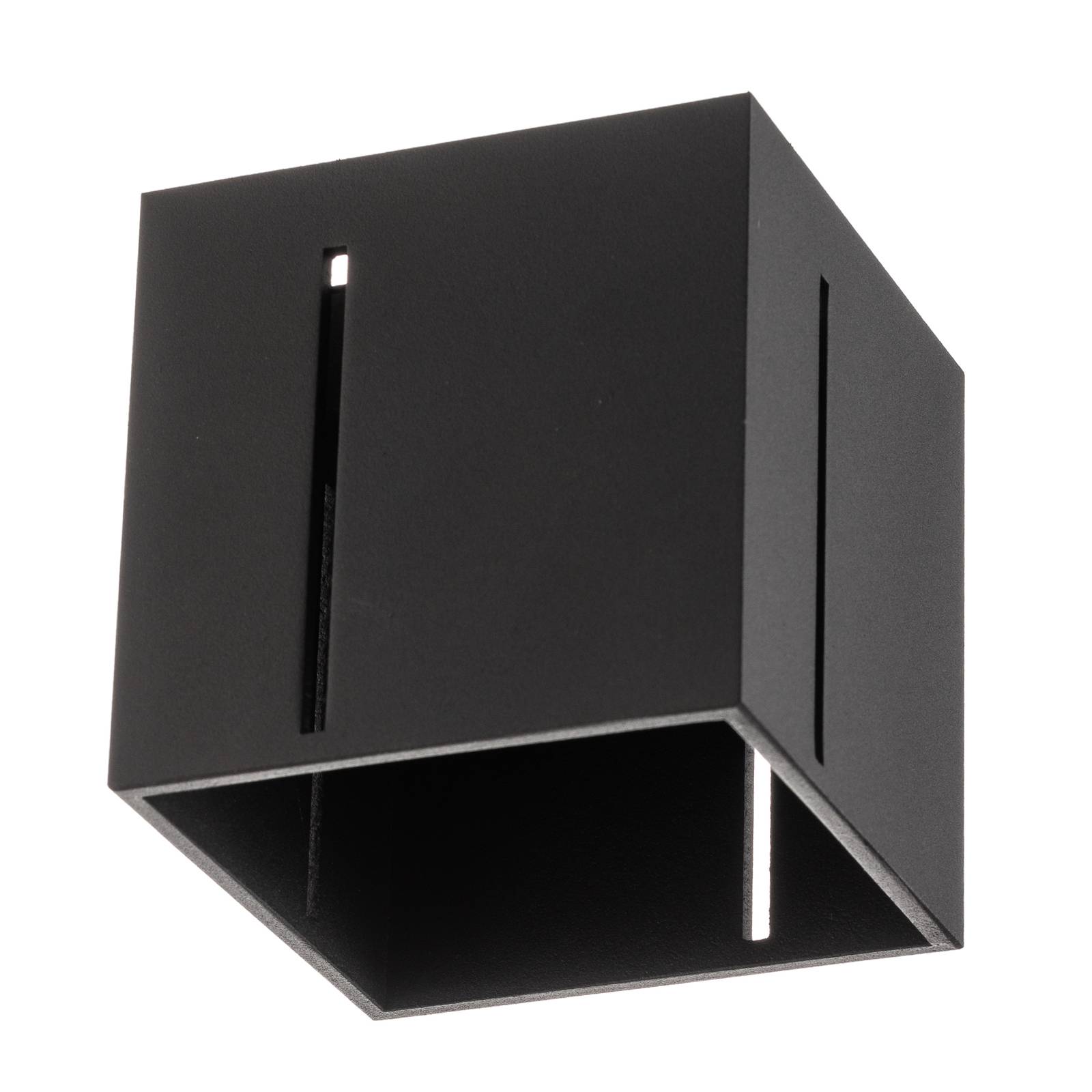 Euluna Ceiling Light - Living / Dining Room - Flush Ceiling Light - dimmable - Modern - Black