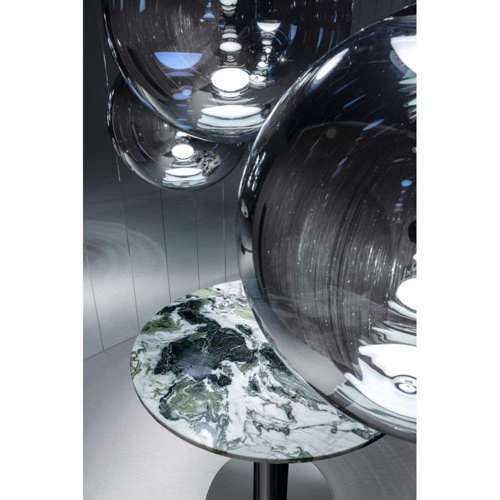 Globe Lustră Pendul Ø25 Silver - Tom Dixon