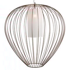 Karman Cell - bur-hængelampe, Ø84 cm, bronze