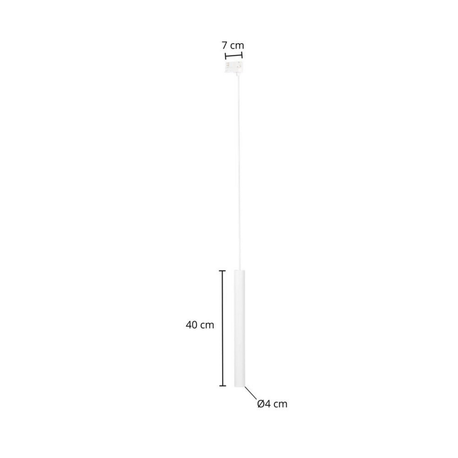 Ejona LED Track Visilica Ø4/H40 Bijela - Arcchio