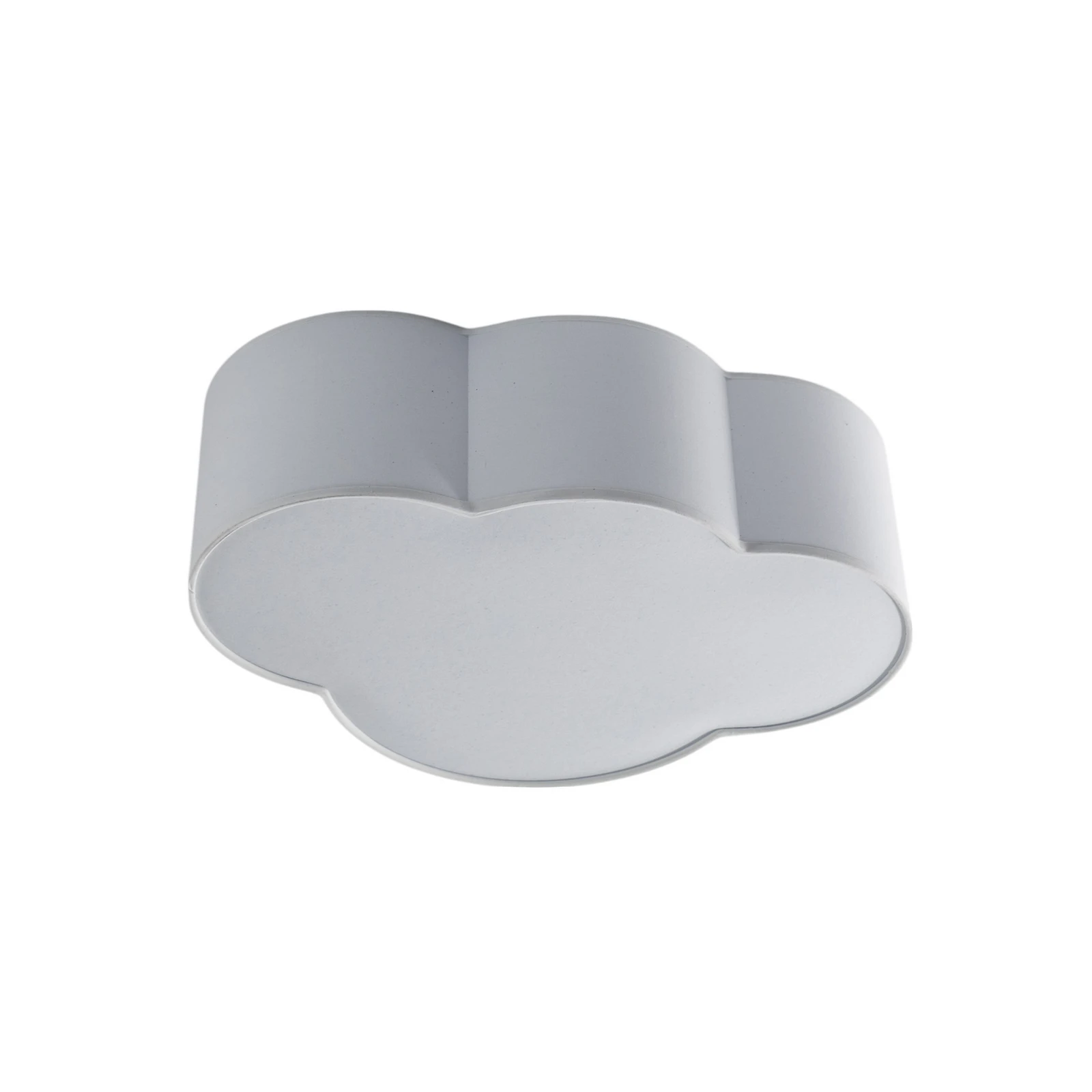 Φωτιστικό οροφής Cloud, ύφασμα, 41 x 31 cm, λευκό