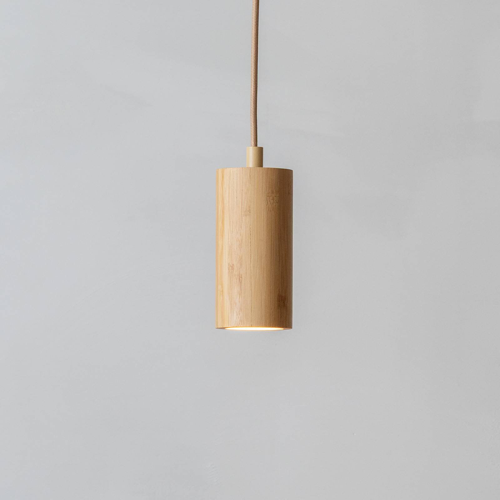 GOOD & MOJO Suspension Java, naturel, bambou, GU10