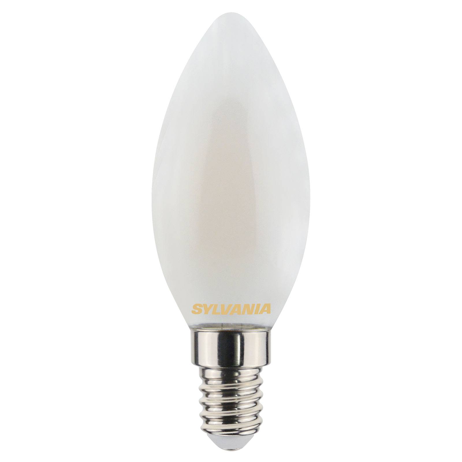 LED-Kerzenlampe E14 ToLEDo 45W 827 satin