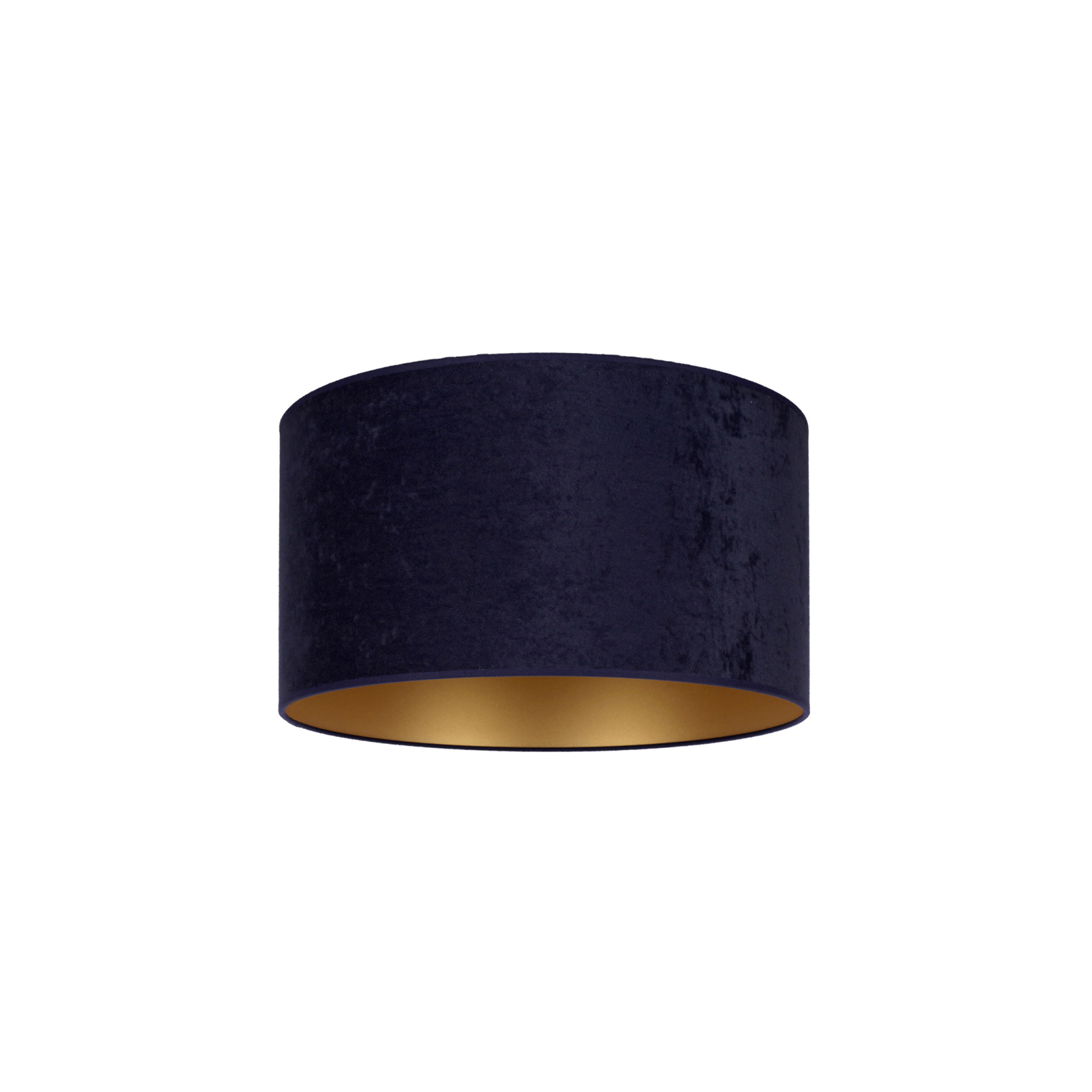 Deckenlampe Golden Roller Ø 40cm dunkelblau/gold