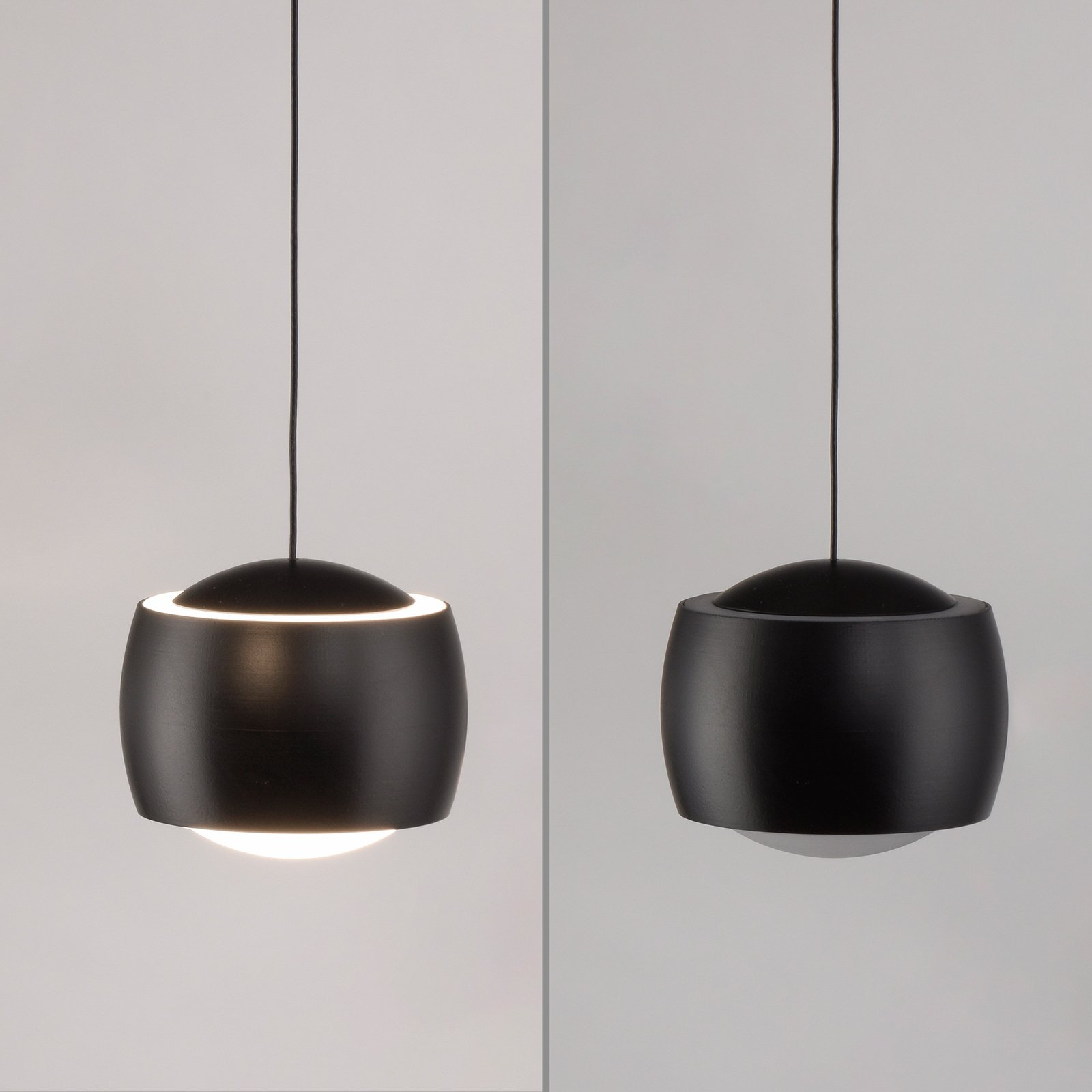 JUST LIGHT. Ballini hanglamp, zwart, Switchmo