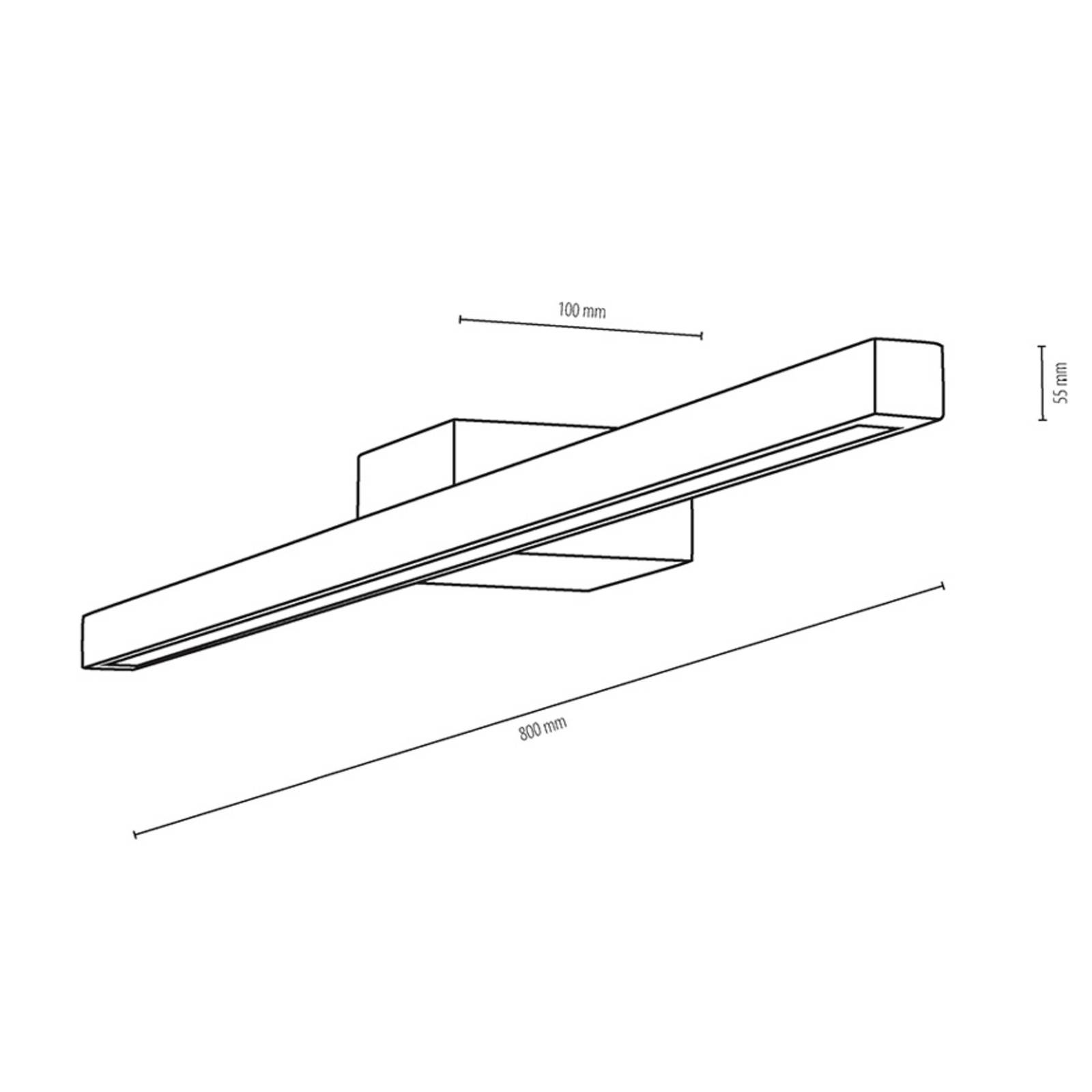 Envostar Mirror LED-spejllampe eg 80 cm