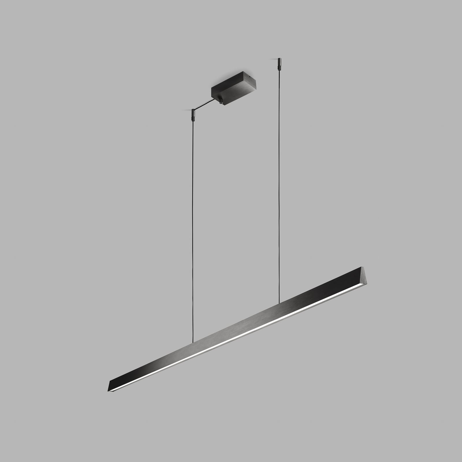 Edge Linear S1500 LED-Hängelampe, schwarz, CCT - Light-Point