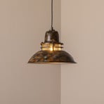 Hängeleuchte Tibet, antikbraun, Ø 34 cm, Metall, E27