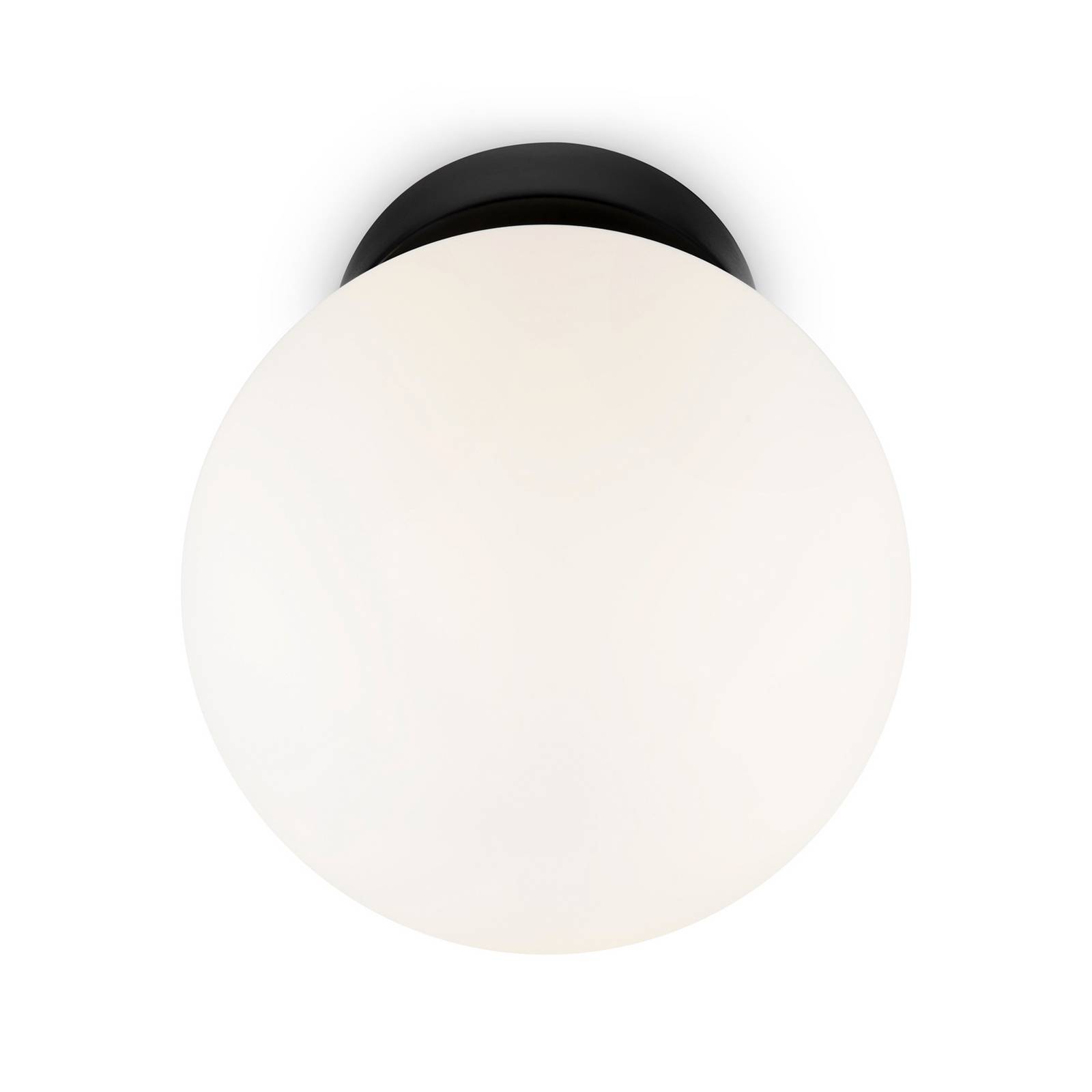 Kinkiet Maytoni Basic form, czarny, Ø 20 cm
