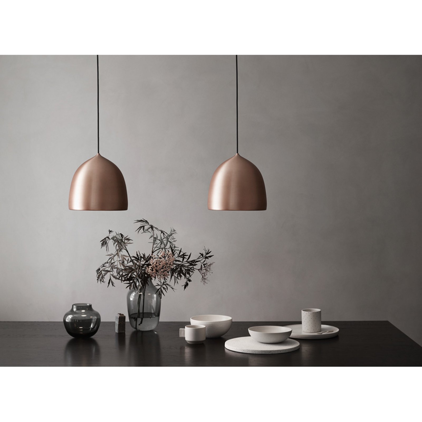 Suspence P1.5 Lustră Pendul Light Grey - Fritz Hansen