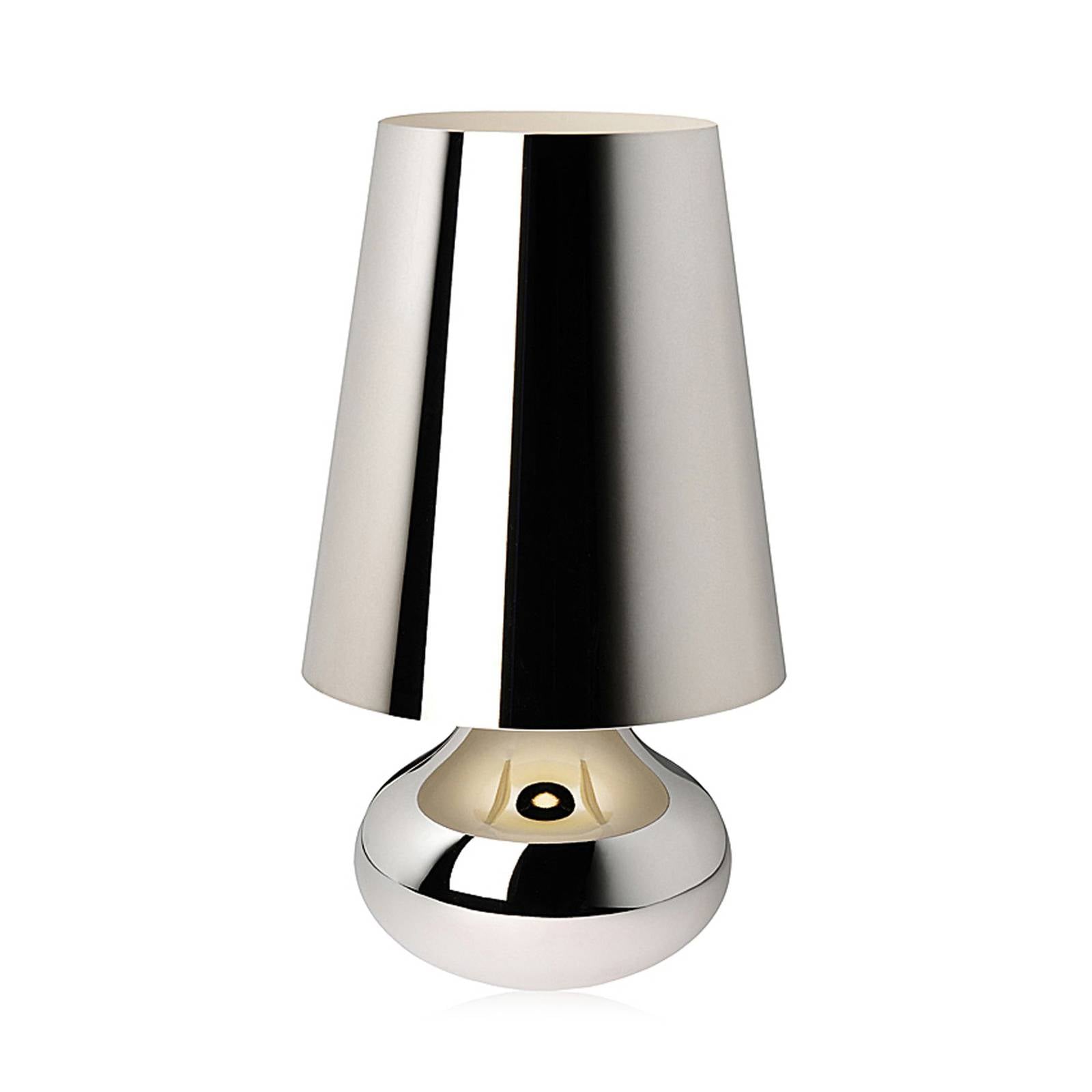 Kartell Cindy LED-Tischleuchte, platin metallic