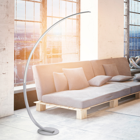Paul Neuhaus Q-VITO lampadaire LED, arqué
