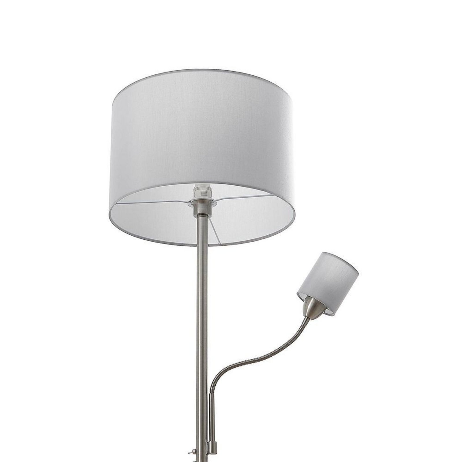 Colima Lampadar Nickel/Grey - Lindby