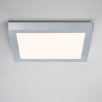 Paulmann Lunar LED-Panel, eckig, chrom matt