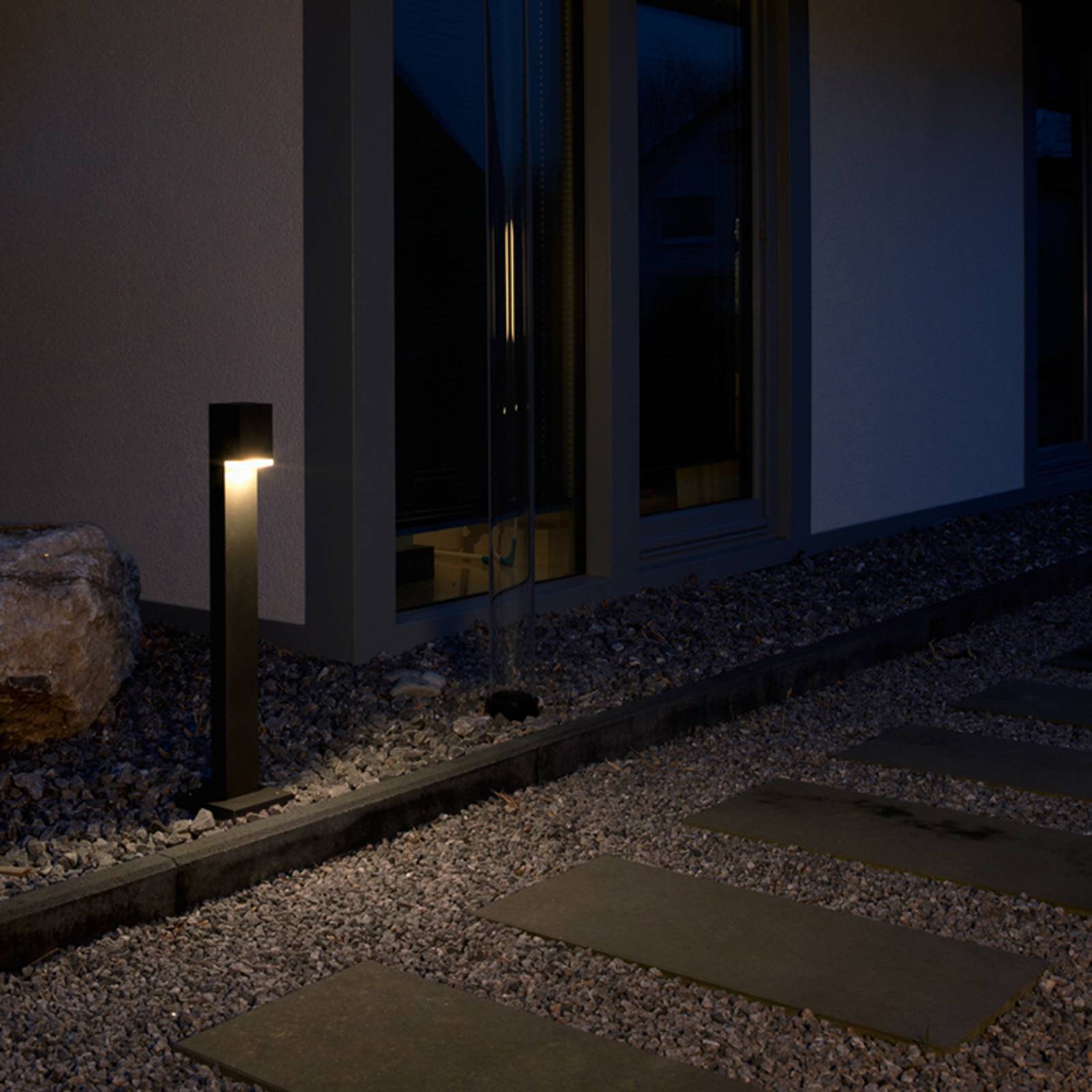 Albert Leuchten Borne lumineuse Lexiane avec LED – anthracite