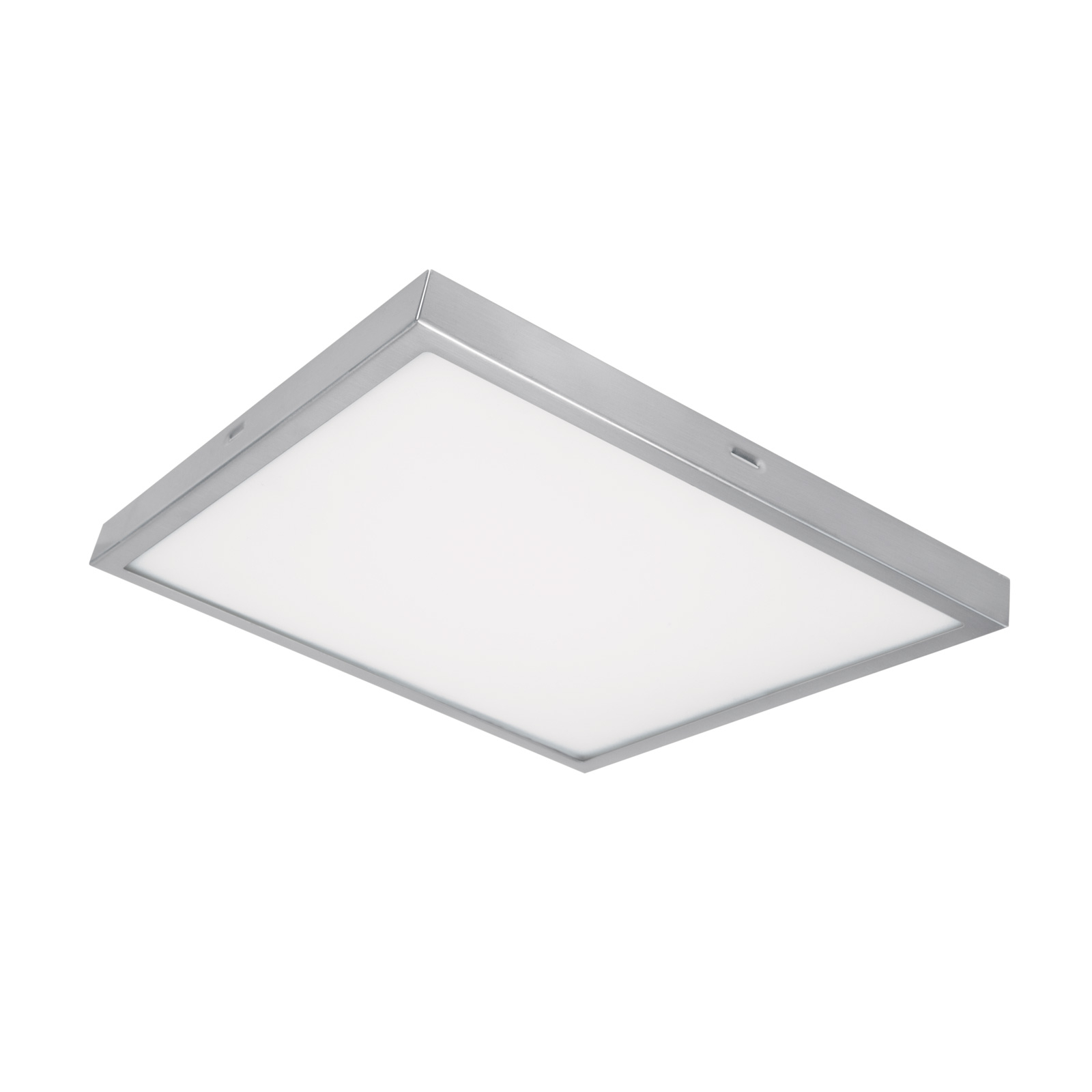 LEDVANCE Lunive Vela ceiling light 30.5 cm 3,000 K, for Living / Dining Room, glass, aluminium, 19 W, energy efficiency: A+, L: 30.5 cm, W: 30.5 cm, H: 7.5 cm