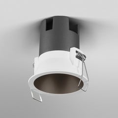 LEDVANCE Twist spot Ø7cm 830 biały/czarny