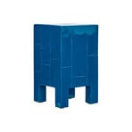 Tavolino HDBrick, blu, altezza 51 cm, legno - House Doctor
