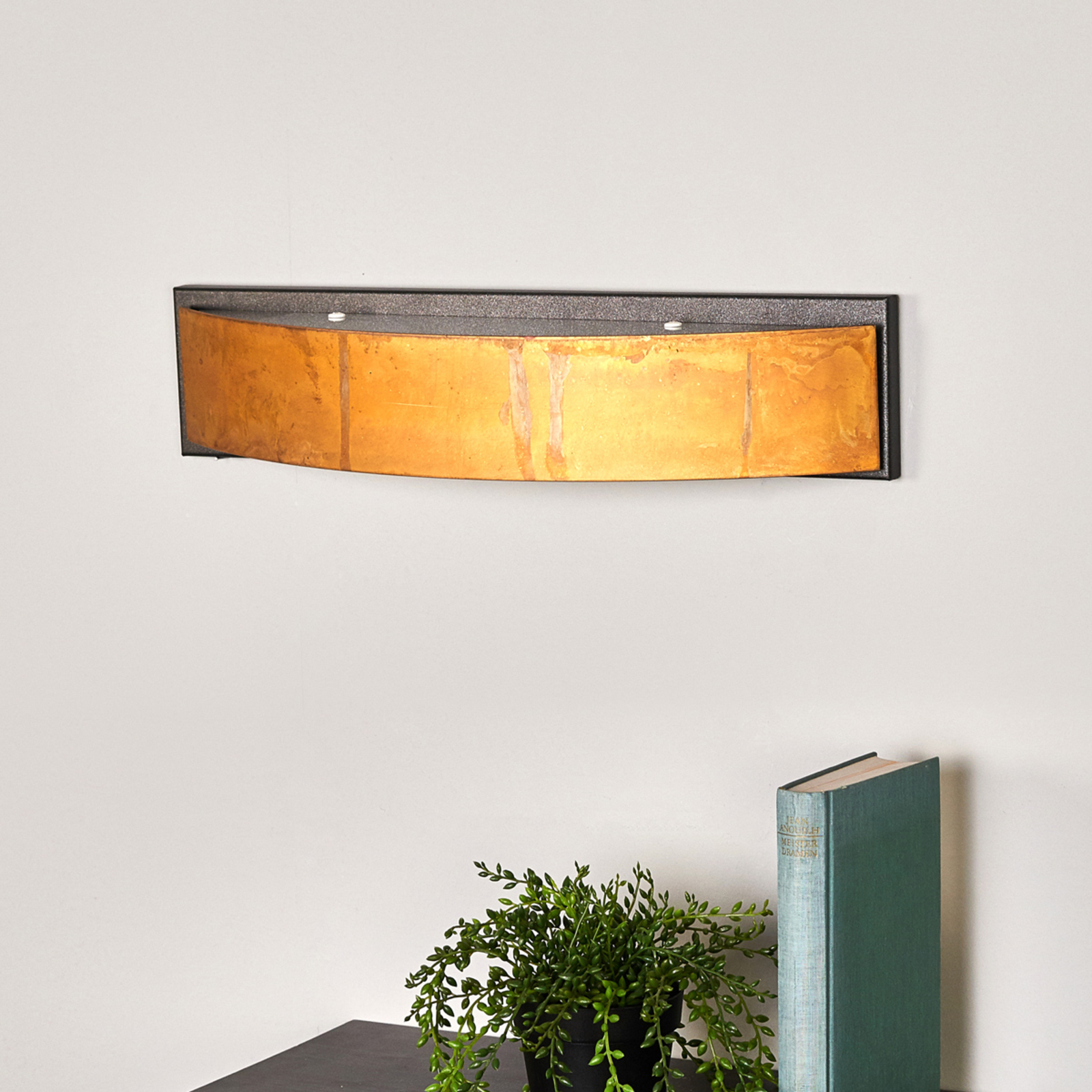 Exclusive wall lamp LOLA brown