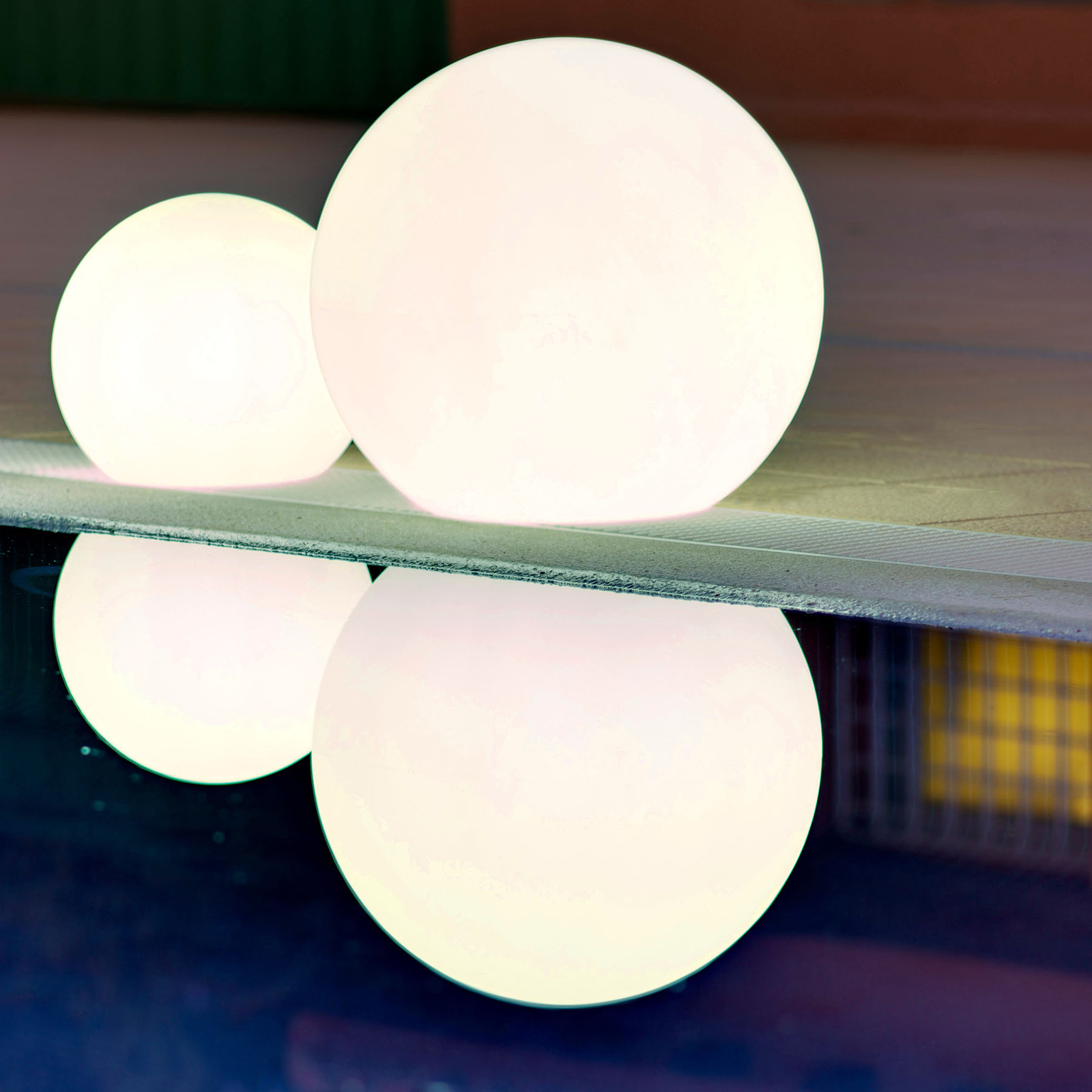 Newgarden Buly LED napelemes világítógömb IP65, Ø 60cm