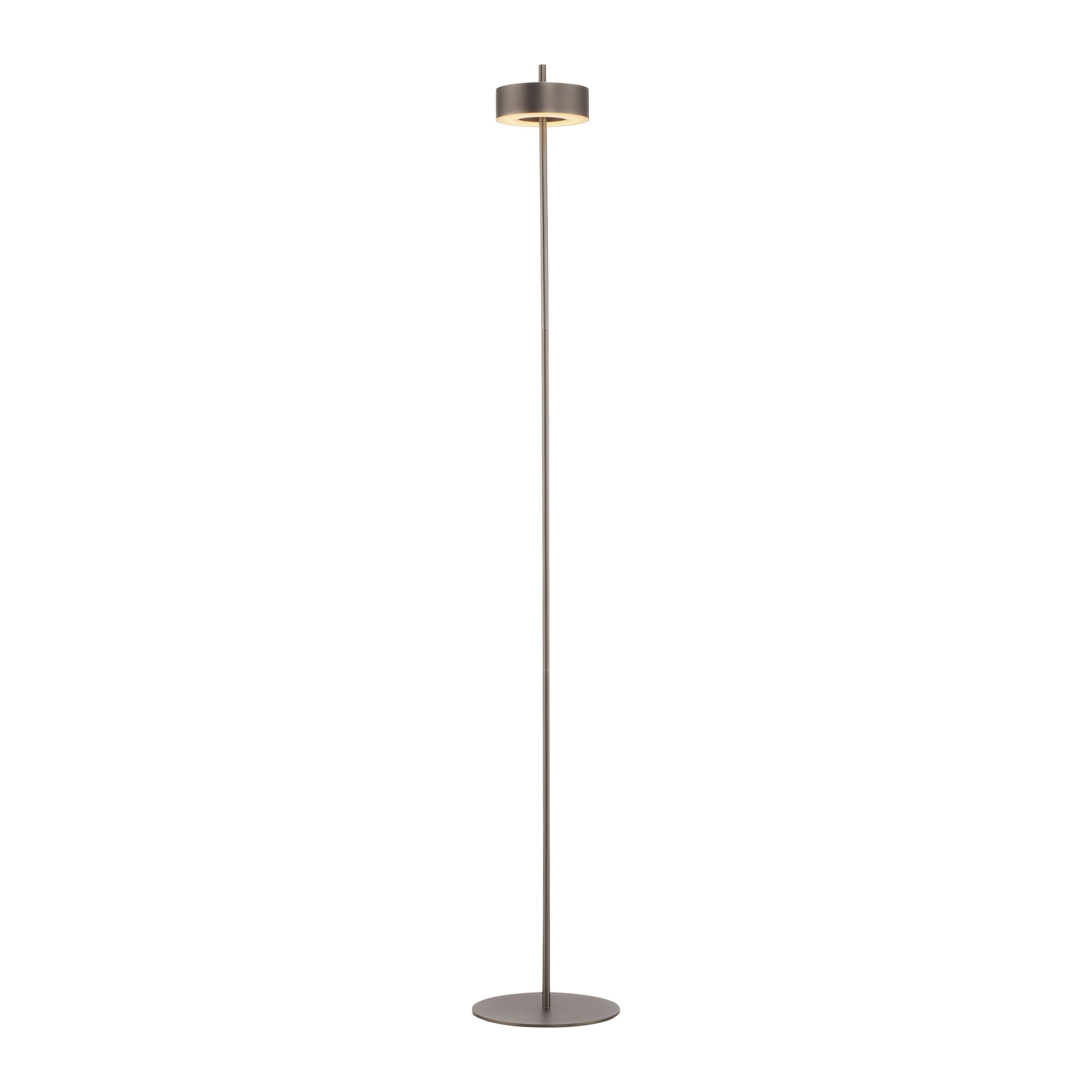 Paul Neuhaus LED-gulvlampe Q-Rotate mørkebrun 140 cm