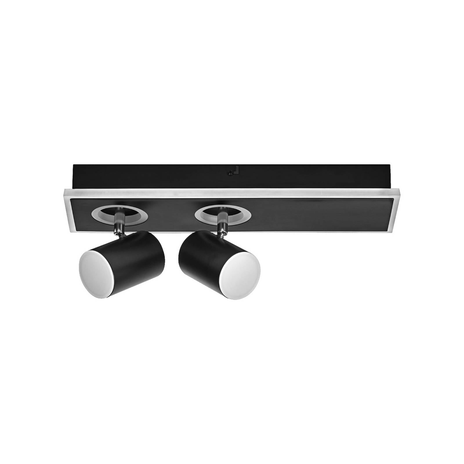 OSRAM LED-Deckenstrahler MARS CLICK-SELECT, 2 Spots, schwarz